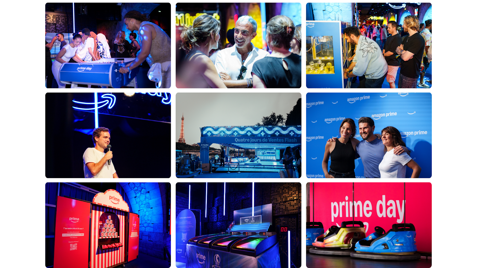 Patchwork of picture for Amazob Prime Day event