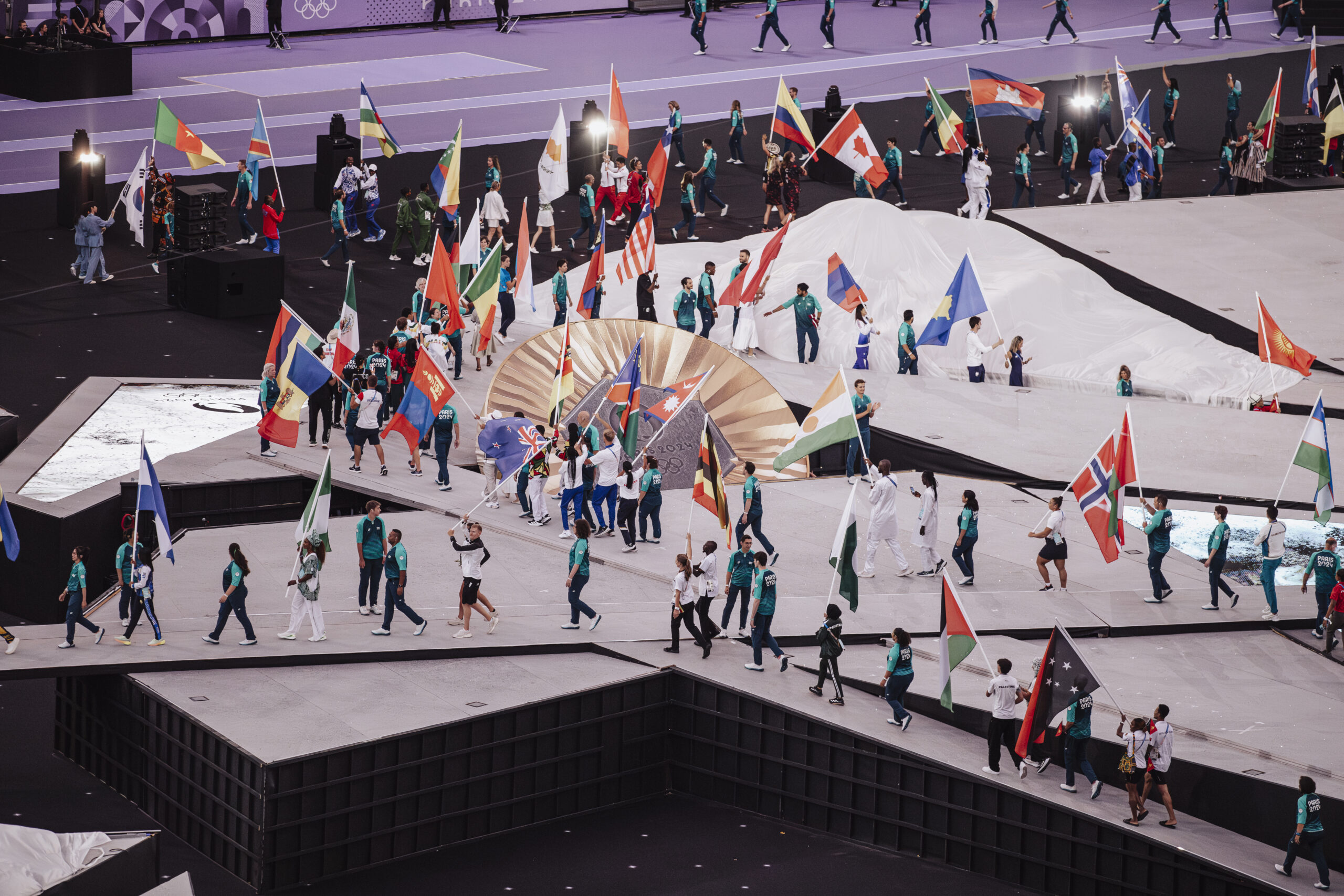 Delegations of the Paris 2024 Olympic Games.