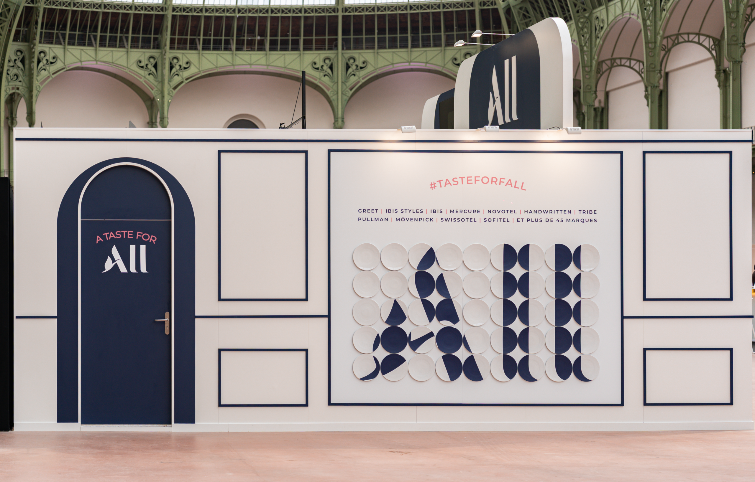 Accor client hospitality space at the Taste of Paris Festival