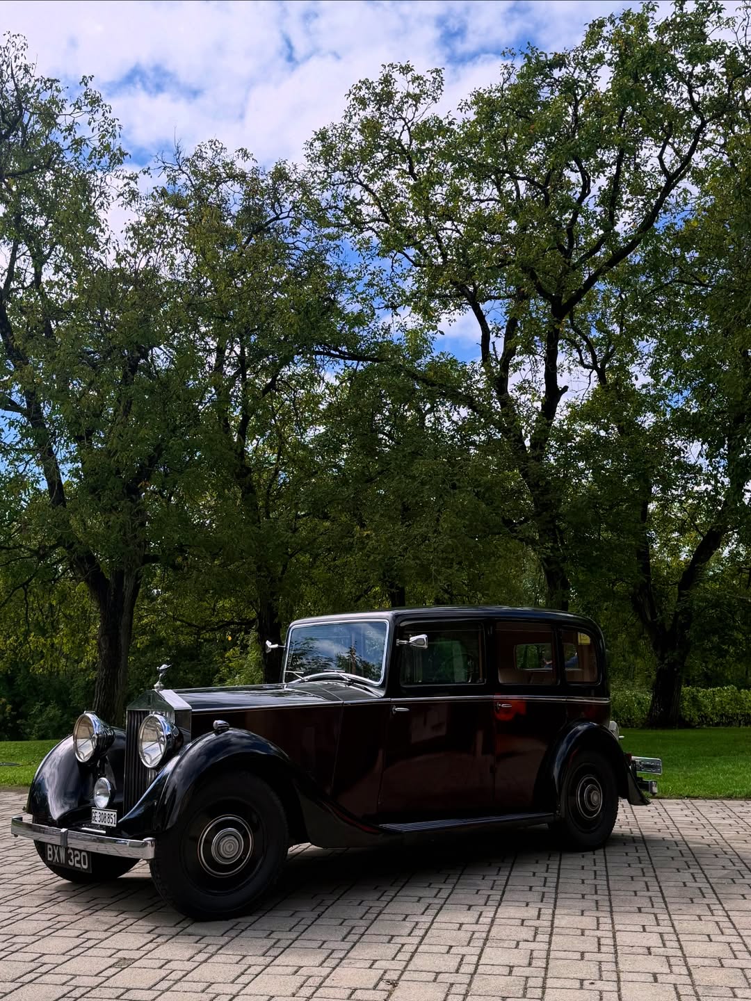 British car in Switzerland