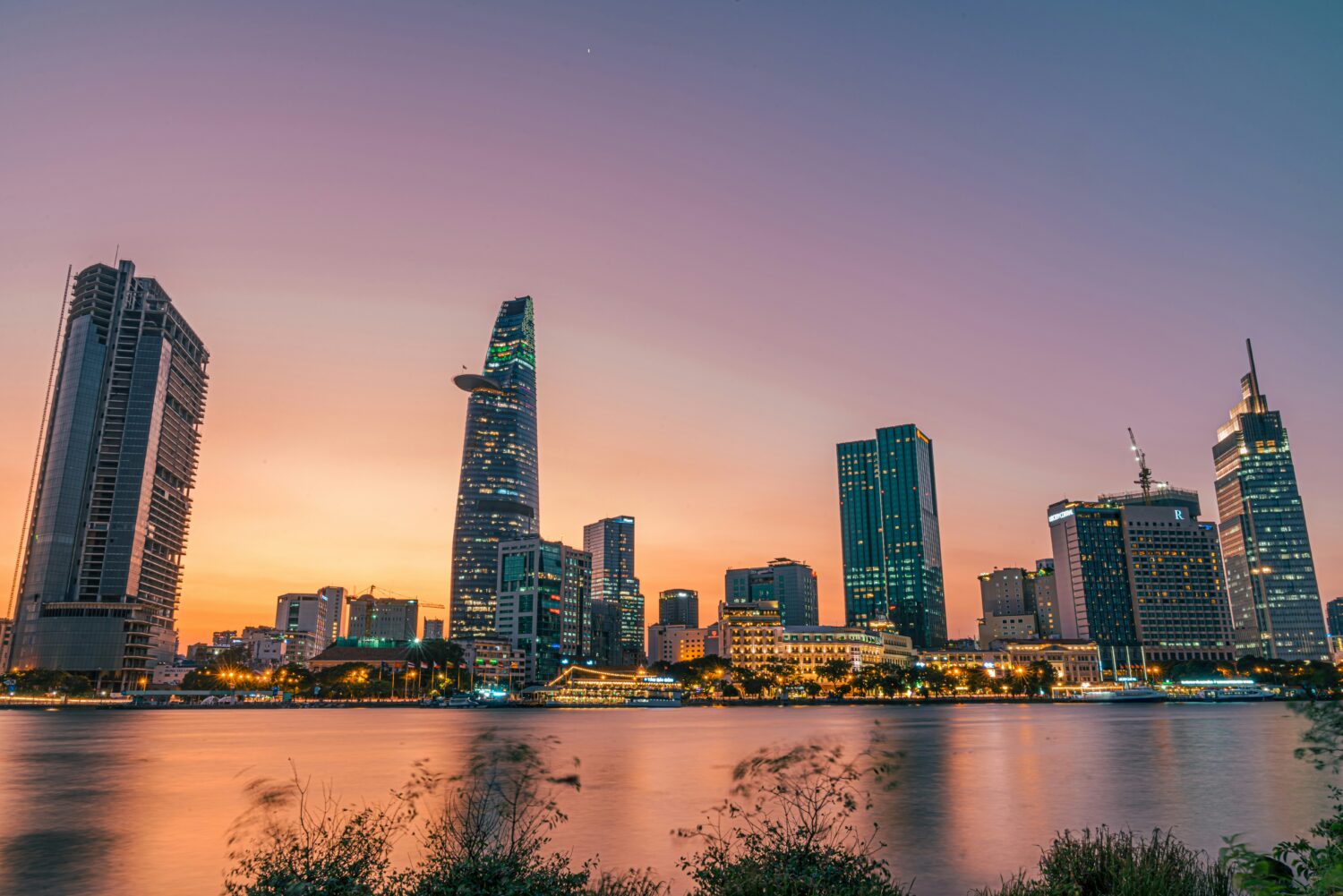 Ho-Chi-Minh City, skyline, Vietnam