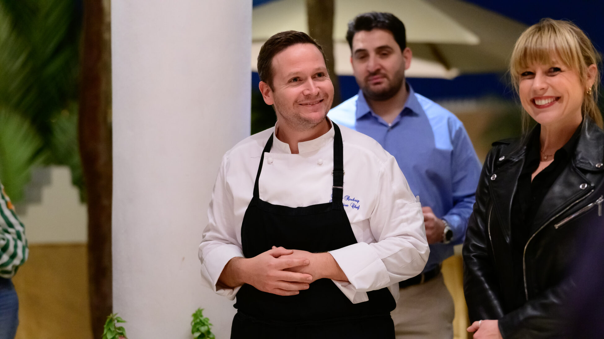 chef during the event