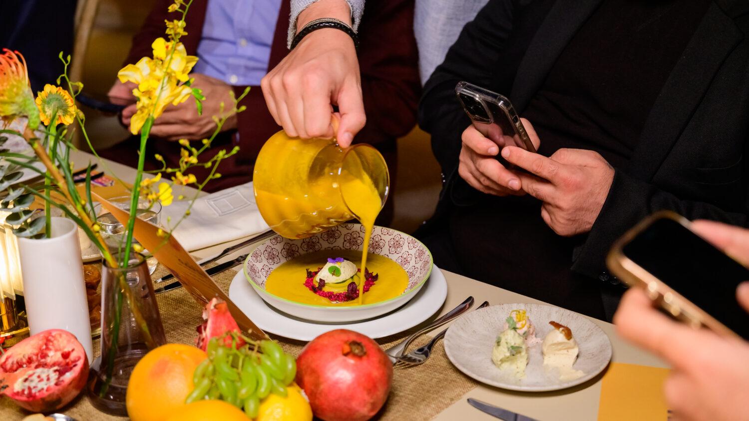 a mix of french and saudi recipe