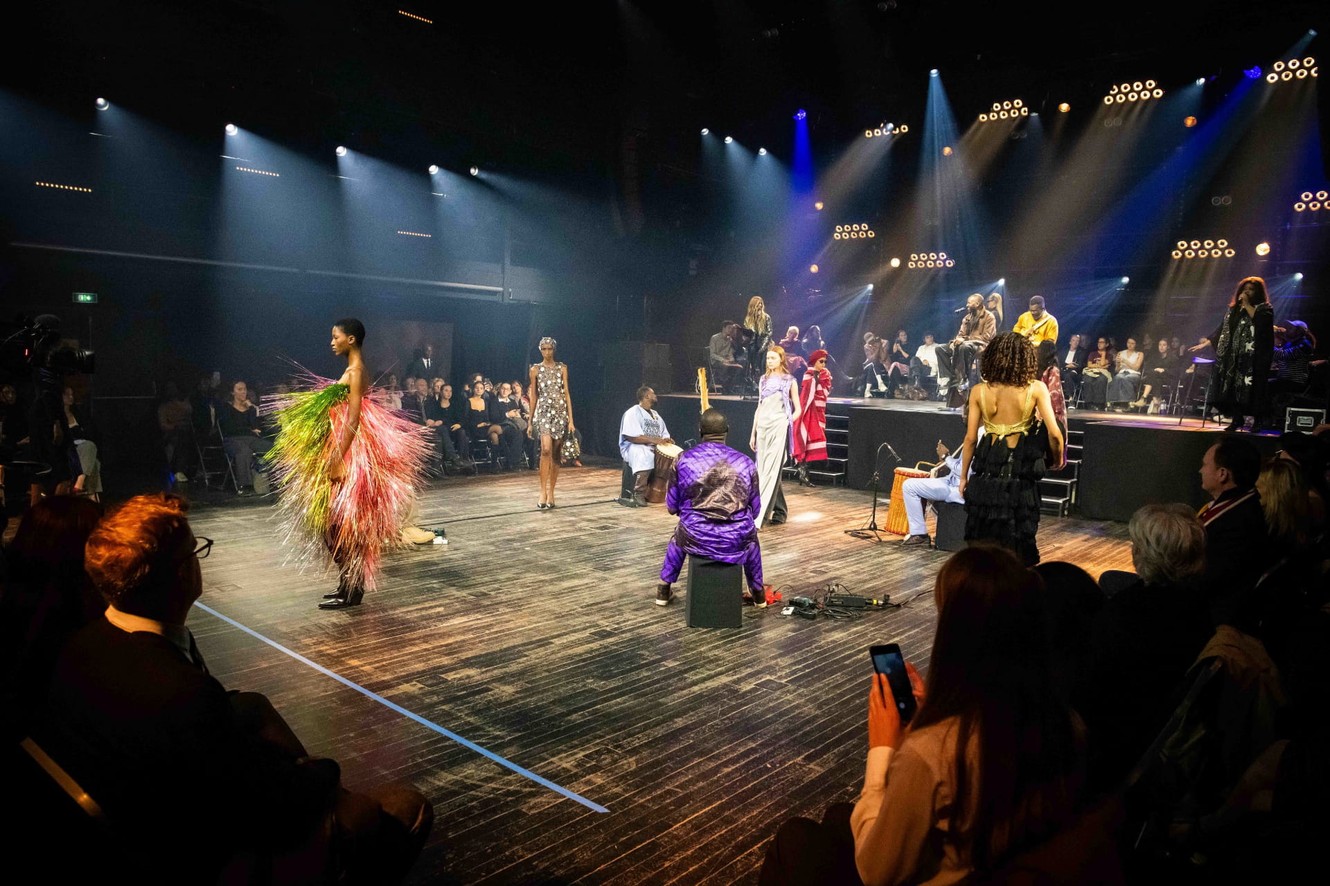 Fashion shows at La Gaîté Lyrique for the Francophonie Festival
