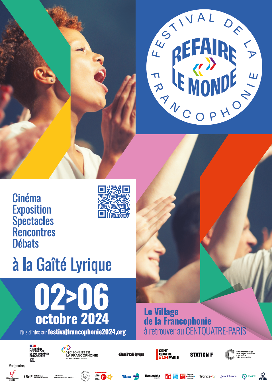 Key visuel of the Francophonie Festival