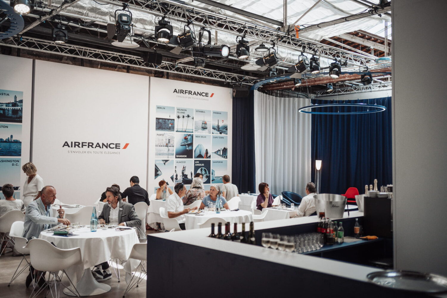 Air France pop-up restaurant