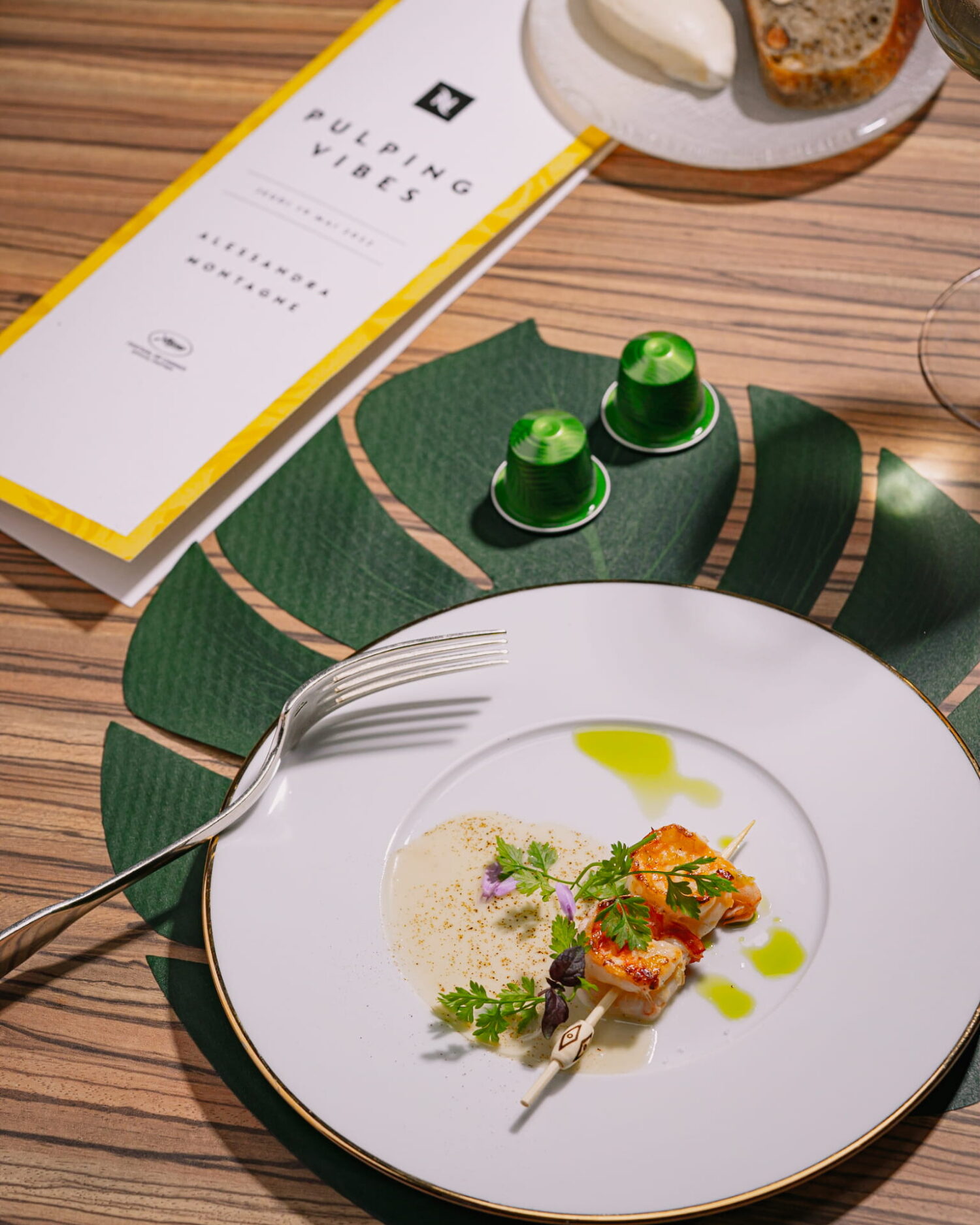 Dinner organized with Nespresso