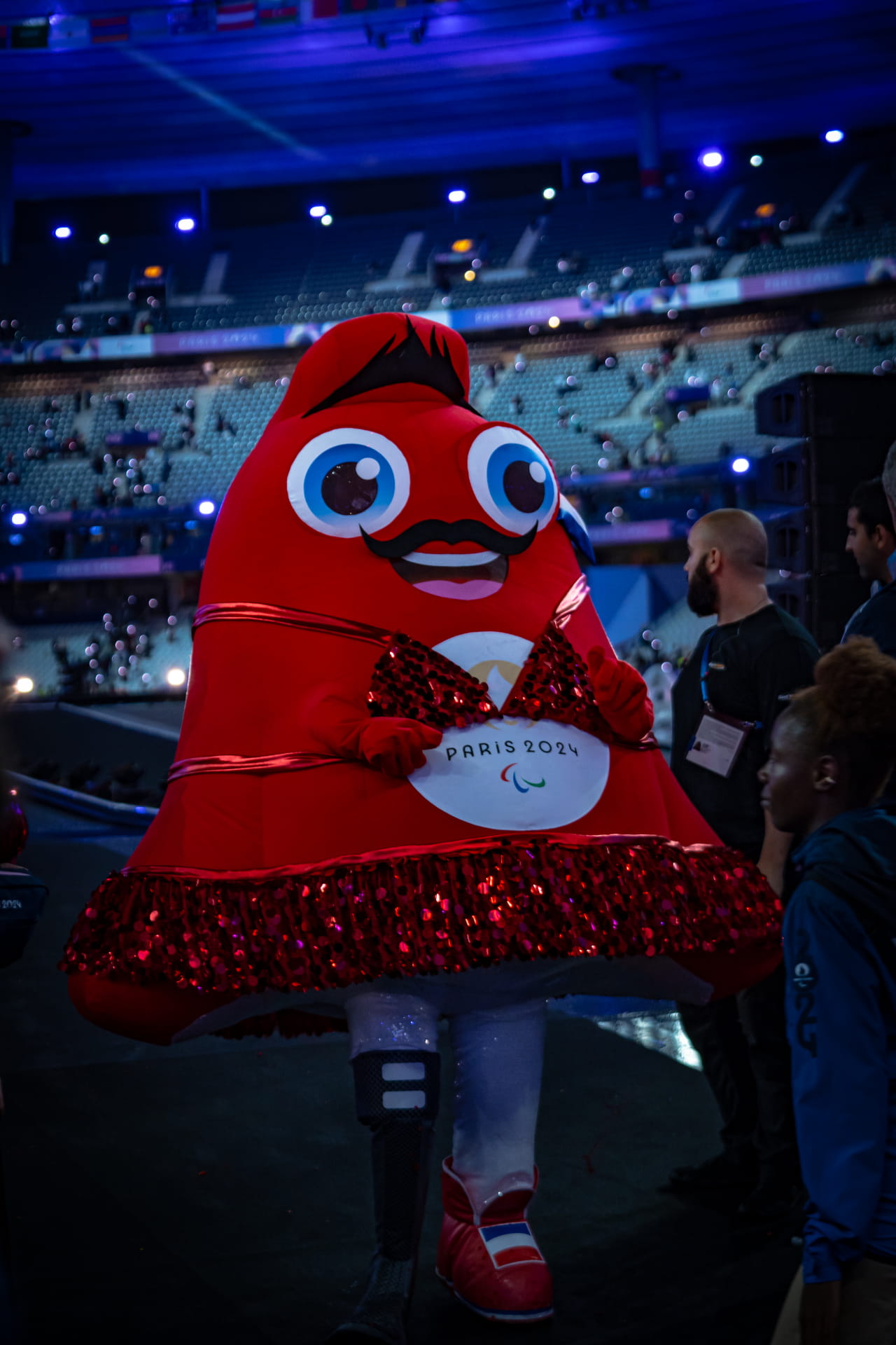 La Phryge, mascot of the Paris 2024 Olympic Games.